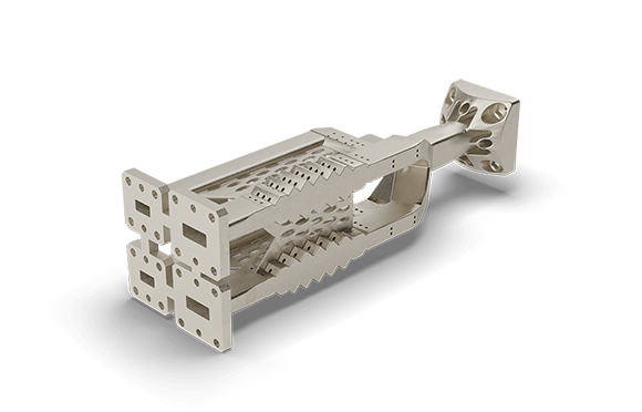 SWISSto12 was an early adopter of metal Additive Manufacturing technologies for communications systems components (Courtesy SWISSto12 )