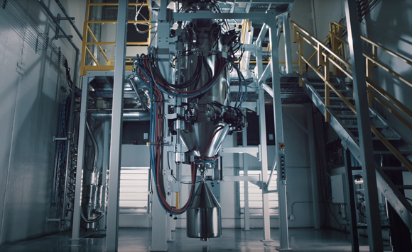 6K Additive’s Unimelt plasma production system is capable of converting metal scrap and end-of-life parts into high-performance metal powders (Courtesy 6K Additive)