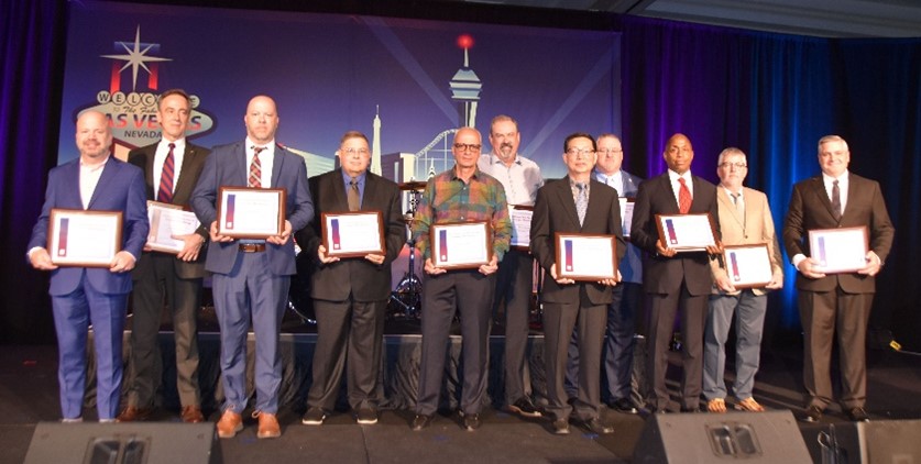 Recipients of the 2023 Distinguished Service to Powder Metallurgy Award (Courtesy Metal Powder Industries Federation)