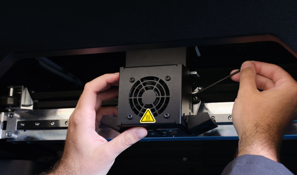 The FX10 can be swapped between metal or composite processing in around fifteen minutes (Courtesy Markforged)