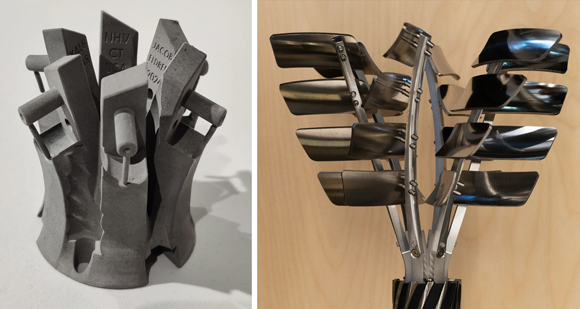 Incus has additively manufactured a stainless steel 316L part for a ceremonial mace for Yale University’s School of Engineering (Courtesy Jacob Eldred and Kristin Wagner)