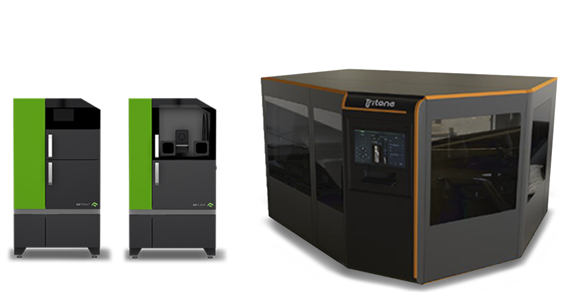 alphacam offers a range of metal Additive Manufacturing, including PBF-LB using One Click Metal machines and sinter-based AM from MoldJet (Courtesy alphacam)