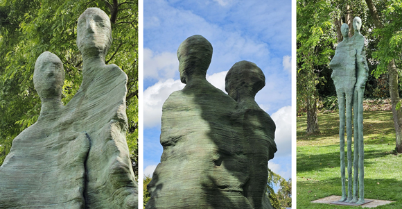 MX3D was asked to additively manufacture ‘Later Love’ by Rowan Gillespie (Courtesy MX3D via LinkedIn)