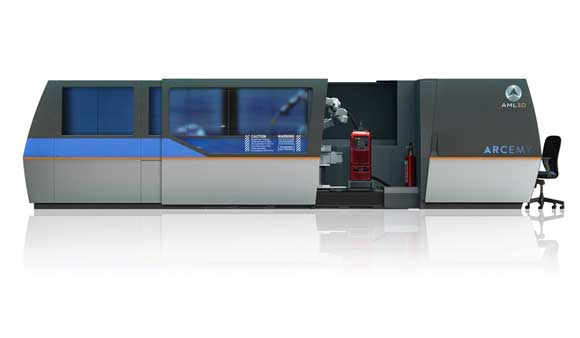 Austal USA Advanced Technologies ordered a custom ARCEMY Additive Manufacturing machine from AML3D (Courtesy AML3D)