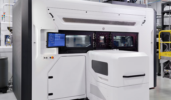 Colibrium Additive announced the commercial availability of its Binder Jet Series 3 metal AM machine earlier this year (Courtesy Colibrium Additive)