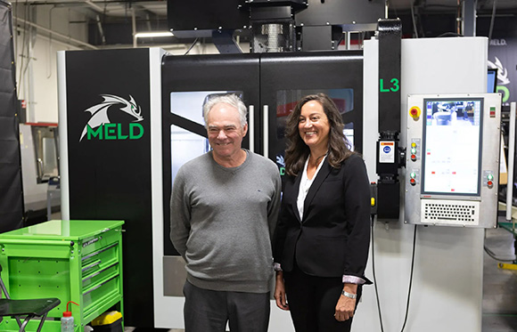 MELD Manufacturing Corporation is celebrating the two-year anniversary of the CHIPS and Science Act (Courtesy Meld Manufacturing Corporation)
