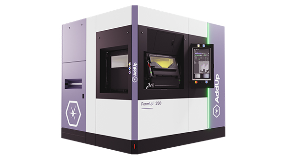 AddUp’s FormUp 350 Powder Bed Fusion machine (Courtesy AddUp)