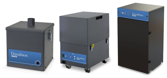 Donaldson BOFA offers a range of fume extraction for Additive Manufacturing including the 3D PrintPRO 2, 3D PrintPRO 4 and AM 400 (Courtesy Donaldson BOFA)