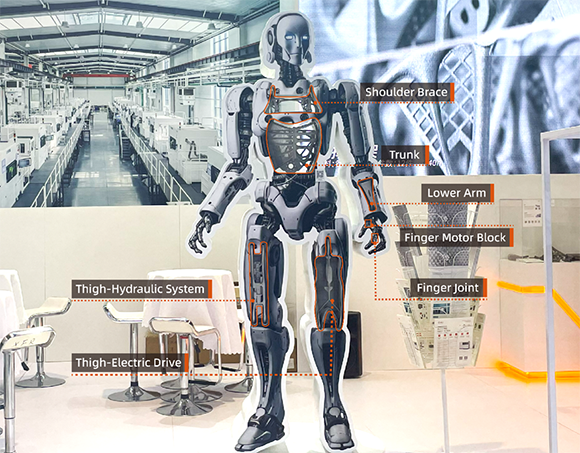 Many robot components can be additively manufactured (Courtesy BLT)
