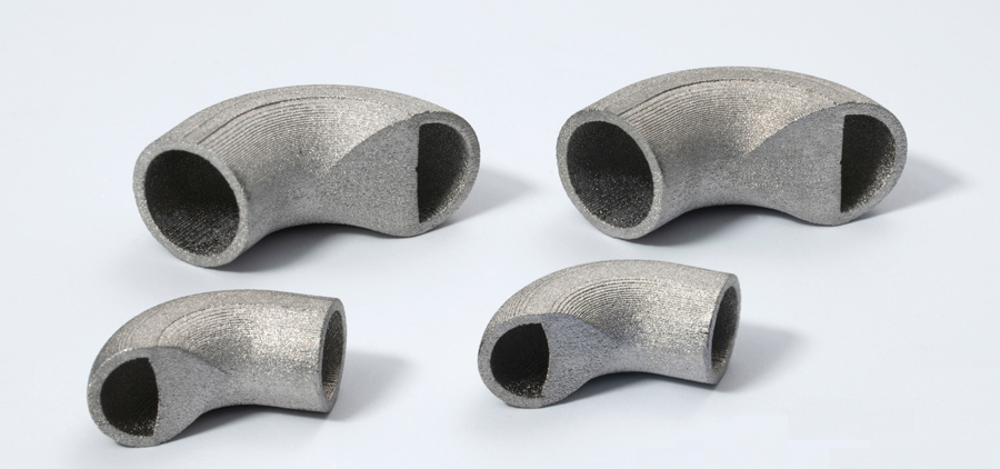 Fig. 5 3DEO and its customer, Zimmer Biomet, won an award for these surgical device parts (Courtesy MPIF)