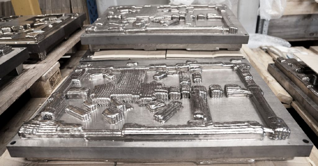 Fig. 17 Semiconductor carrier trays produced by Norsk Titanium for Hittech [4] (Courtesy Hittech)