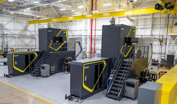Lockheed Martin has recently installed two large format NXG 600E machines from Nikon SLM Solutions (Courtesy Lockheed Martin)