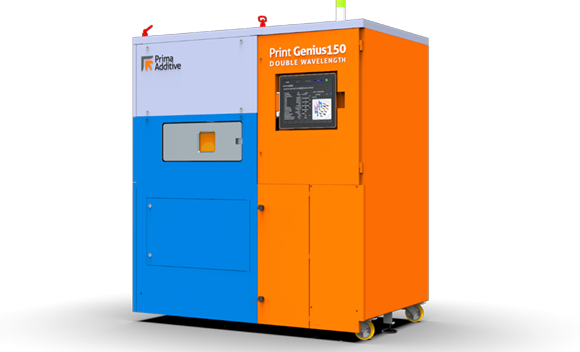 Prima Additive will exhibit the Print Genius 150 Double Wavelength, a system with the unique capability of combining an infrared laser and a green laser within the same platform (Courtesy Prima Additive)