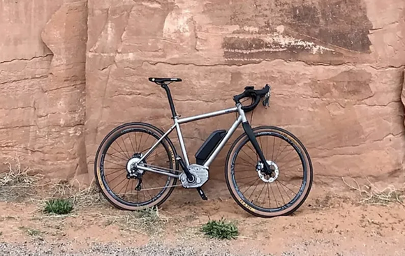 A variety of finished customer components will also be on display. One of these is an e-bike bracket additively manufactured in coarse titanium powder (Courtesy Sandvik)