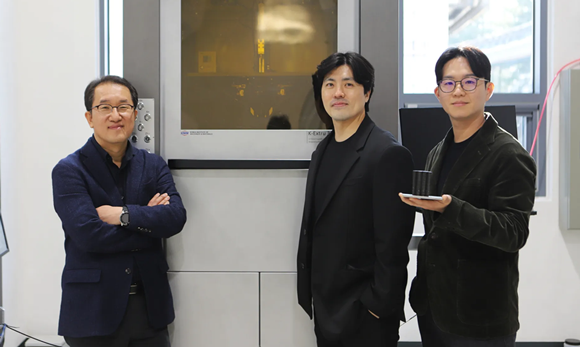 The research team, led by Principal Researcher Taeho Ha of the Department of 3D Printing at the Research Institute of Autonomous Manufacturing, KIMM (Courtesy Korea Institute of Machinery & Materials Science)