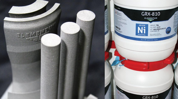 Elementum 3D has announced the commercial availability of GRX-810 (Courtesy Elementum 3D)