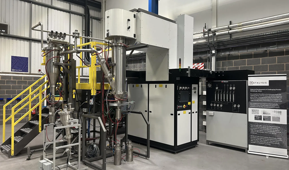 Metalysis has acquired a 40 kW spheroidiser from Tekna Holding ASA (Courtesy Metalysis)