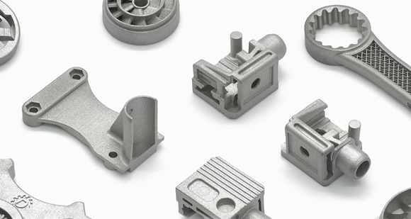 Shapeways offers a range of metal Additive Manufacturing options, including stainless steel, via Binder Jetting (Courtesy Shapeways)