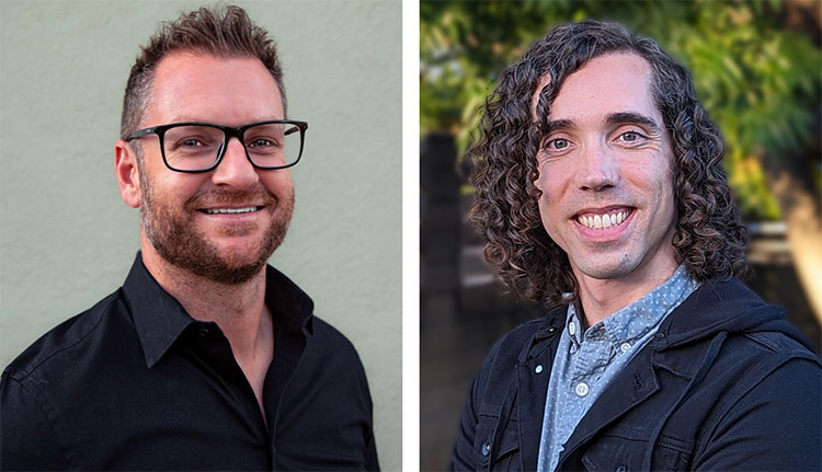 AMUG’s 2025 keynote speakers: Joe Scarbo (left), president, CEO, and founder of the performance-vehicle-focused Scarbo Performance Corp. and Ryan Watkins (right), research engineer and technologist for NASA Jet Propulsion Laboratory (Courtesy AMUG)