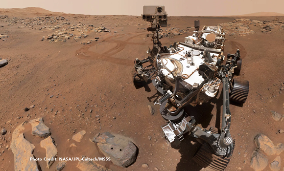 Watkins will explain why NASA needed to create a new class of crushable structures and describe how his team overcame manufacturing and design challenges (Courtesy NASA/JPL-Caltech/MSSS)