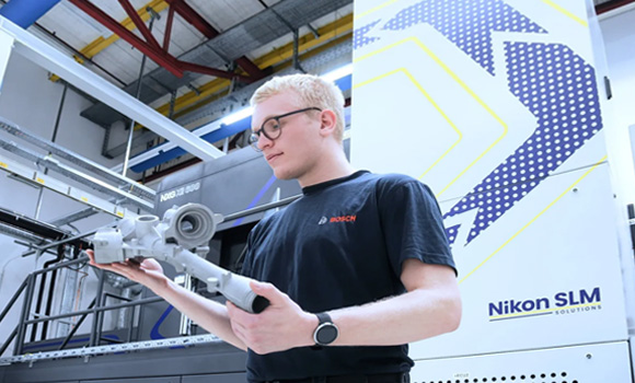Bosch has installed a new NXG XII 600 Additive Manufacturing machine from Nikon SLM Solutions as part of its €6 million investment (Courtesy Bosch)