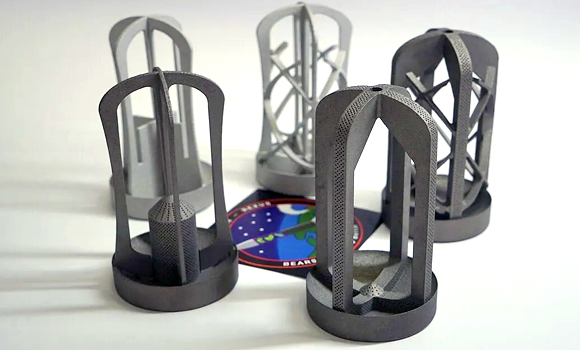 Additively manufactured Propellant Management Devices (Courtesy WOBBLE2)