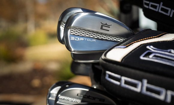 Due to the significant weight savings provided by Additive Manufacturing, up to 100 g of tungsten is positioned low in the heel and toe areas (Courtesy Cobra Golf)
