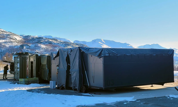 Fieldmade’s NOMAD 03 micro factory is now capable of producing aluminium parts using Equispheres NExP-1 non-explosive aluminium powder (Courtesy Fieldmade)
