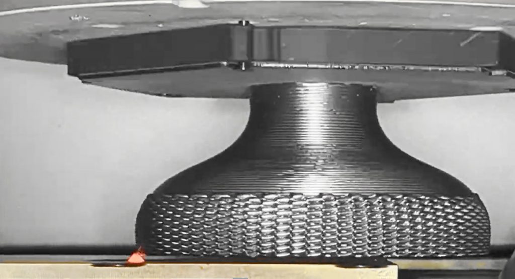 Fig. 6 Demonstration setup for upside-down printing (Courtesy ValCUN, supported by ESA)