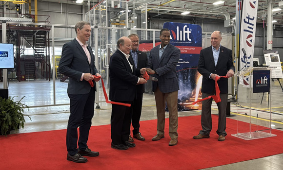 LIFT has officially opened its Advanced Metallic Production and Processing (AMPP) in Detroit, Michigan (Courtesy LIFT)