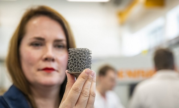 Atomik AM, a University of Liverpool spin-out company founded by Professor Kate Black, has secured £600k investment from the Northern Powerhouse Investment Fund II (Courtesy University of Liverpool)