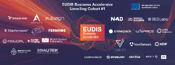 EUDIS has announced the companies within its first cohort (Courtesy EUDIS Business Accelerator)