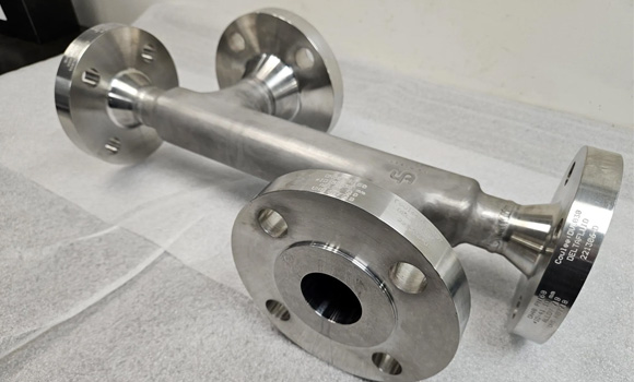 The additively manufactured heat exchanger (Courtesy Eplus3D)