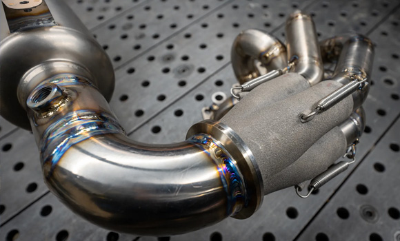 Wayland Additive has partnered with USC Racing – Formula SAE Team to produce and supply a titanium exhaust collector for its 2025 car (Courtesy Wayland Additive)