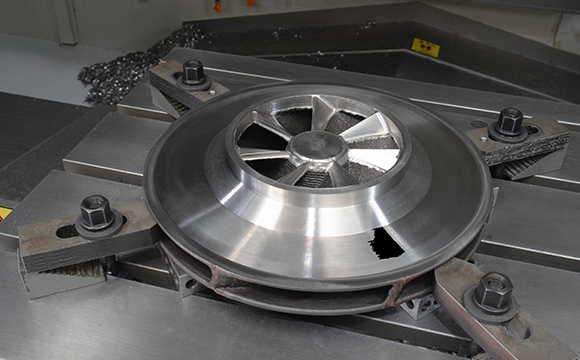 Meltio has optimised the production of a closed impeller for a fire suppression system (Courtesy Meltio)