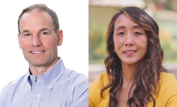 Nano Dimension has appointed Andy Sriubas (left) and Eileen Tanghal (right) to its board of directors (Courtesy MediaVillage and LindedIn)