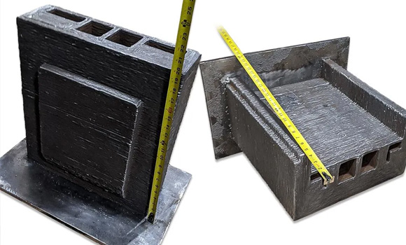 Two near-net shape dies were additively manufactured at Lincoln Electric Additive Solutions (Courtesy Lincoln Electric)
