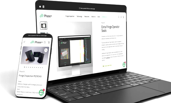 Phase3D has launched its new website and online store (Courtesy Phase3D)
