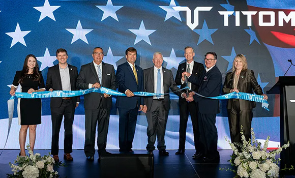 Titomic officially opened its Huntsville, Alabama, facility with a ribbon-cutting ceremony (Courtesy Titomic)
