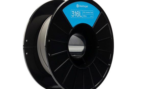 Markforged has announced that 316L Stainless Steel is now available for use with FX10 Additive Manufacturing machines (Courtesy Markforged)