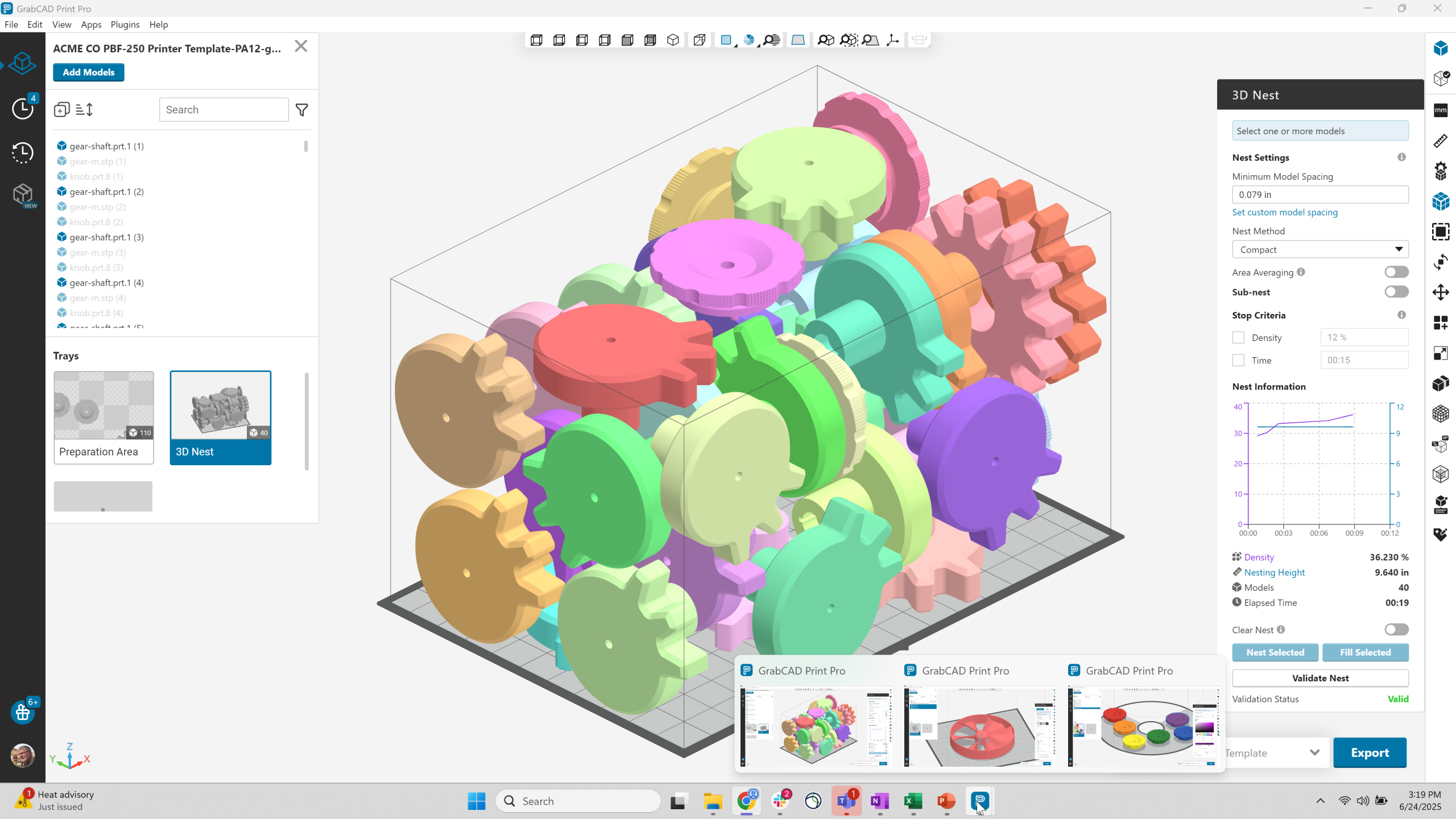 Stratasys Ltd has released GrabCAD Print Pro 2025 (Courtesy Stratasys)