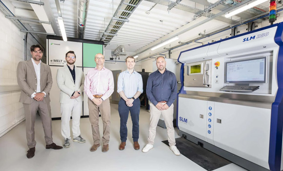 The United Kingdom Atomic Energy Authority (UKAEA) has commissioned eMELT Electron Beam Powder Bed Fusion (PBF-EB) machine from Freemelt AB and a SLM280 machine from Nikon SLM Solutions (Courtesy UKAEA)