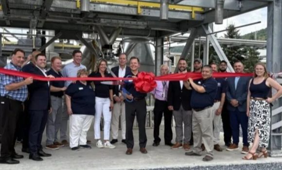 Ribbon-cutting ceremony held at AMPAL’s new aluminium powder line in Palmerton, Pennsylvania (Courtesy US Metal Powders Inc.)