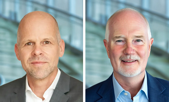 Dr Adrian Kepper (left) and Mark Comerford (right) have joined the Continuum Powders Board of Advisors (Courtesy Continuum Powders)