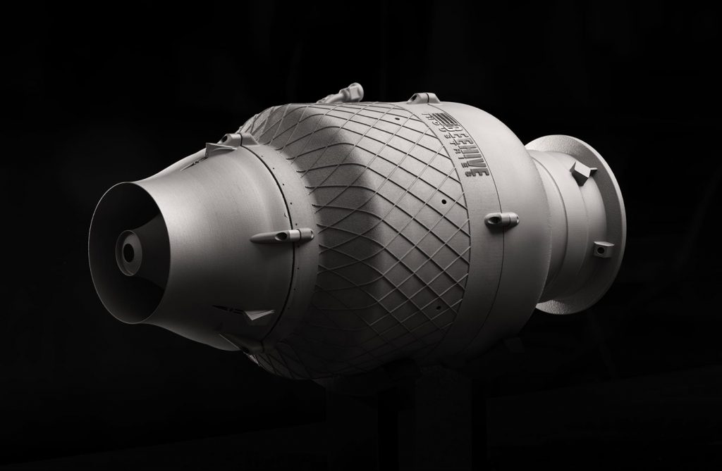 Fig. 4 US-based startups such as Beehive Industries are innovating with AM-based propulsion systems, demonstrating how even small firms can contribute to agile, distributed supply chains within the US defence ecosystem (Courtesy Beehive Industries)