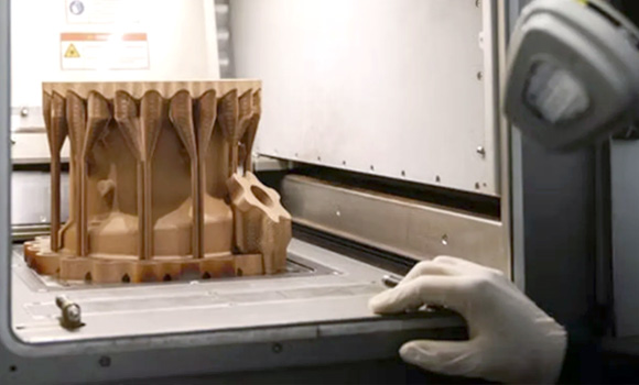 Sirius Space Services uses Laser Beam Powder Bed Fusion (PBF-LB) to manufacture the injection heads and combustion chambers for its reusable rocket launcher range (Courtesy Sirius Space Services)

