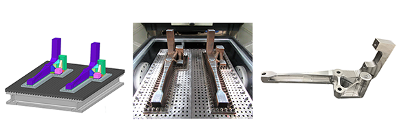 This yaw damper was produced using Gefertec’s Wire Arc Directed Energy Deposition (DED) technology (Courtesy Alstom)