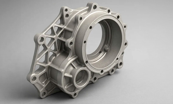 Concept titanium gearbox housing, representing the types of parts under evaluation for Vittori’s Additive Manufacturing roadmap (Courtesy Vittori)