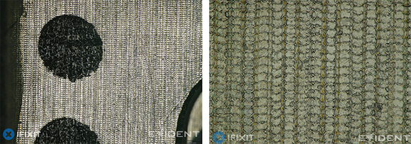 Fig. 3 The left image shows surface texture of the housing, while the right image shows the polished surface (top down) (Courtesy www.ifixit.com | https://bit.ly/47n31mQ)