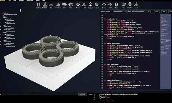 Dyndrite LPBF Pro will enable users of Additive Industries’ MetalFab machines control laser speeds and feeds at the vector level (Courtesy Dyndrite Corporation)